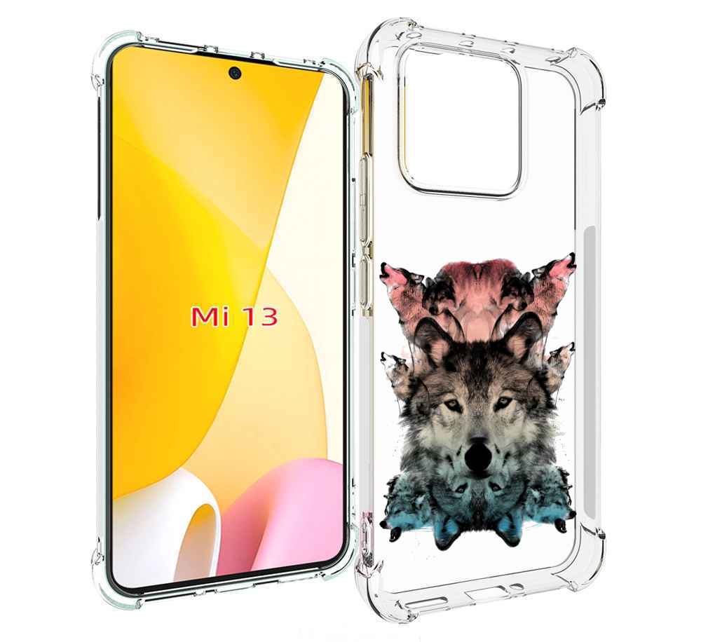 

Чехол MyPads стая для Xiaomi 13, Прозрачный, Tocco