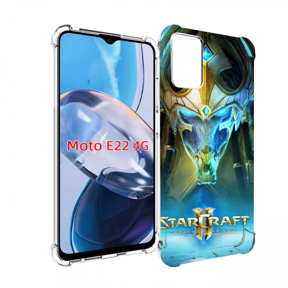 

Чехол MyPads StarCraft II Legacy of the Void для Motorola Moto E22 4G / E22i 4G, Прозрачный, Tocco