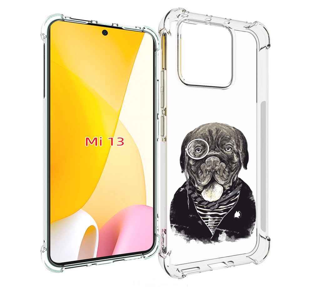 

Чехол MyPads солидный песик для Xiaomi 13, Прозрачный, Tocco