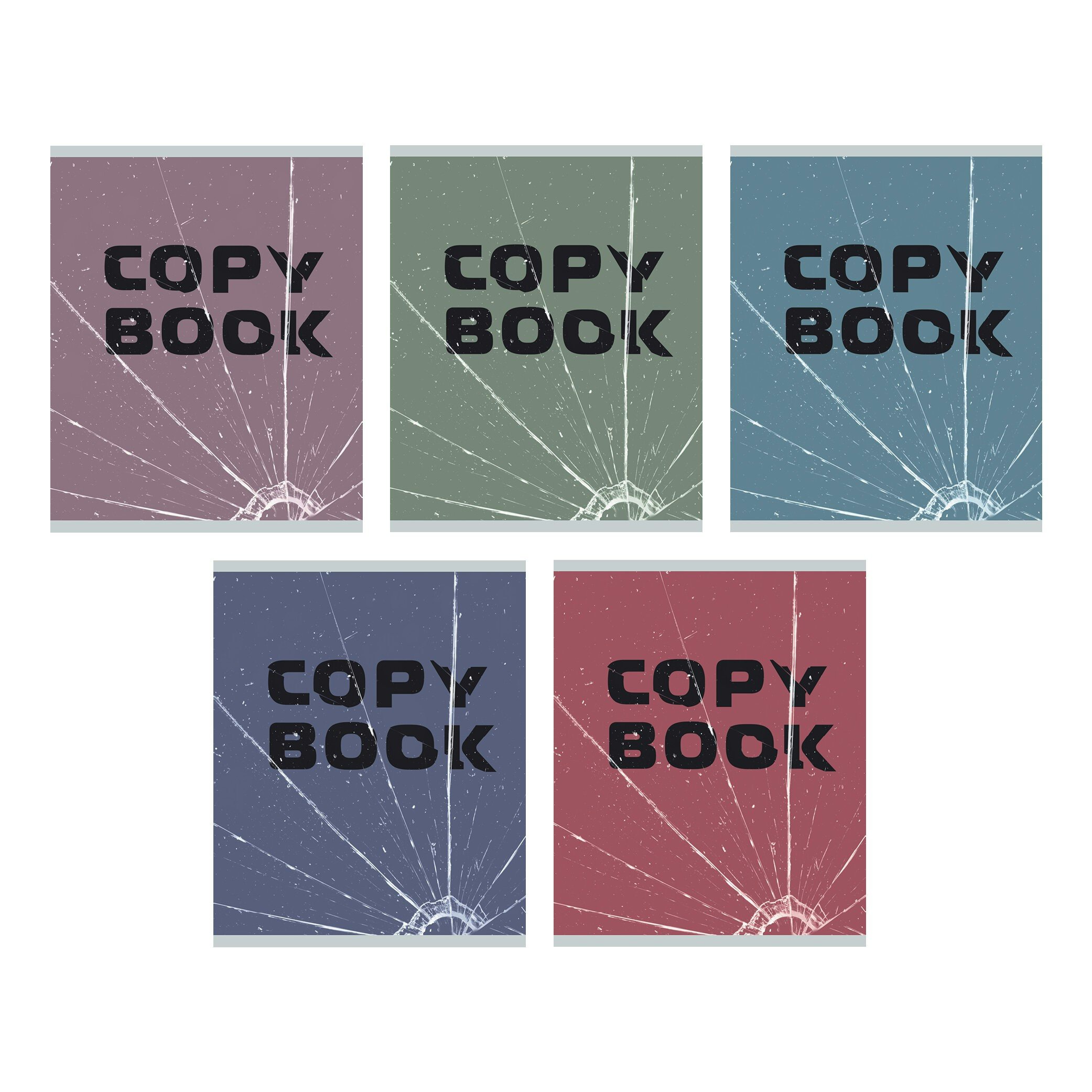 

Тетрадь Эксмо линейка School copybook в ассортименте 60г/м2 96л А5, 1825259
