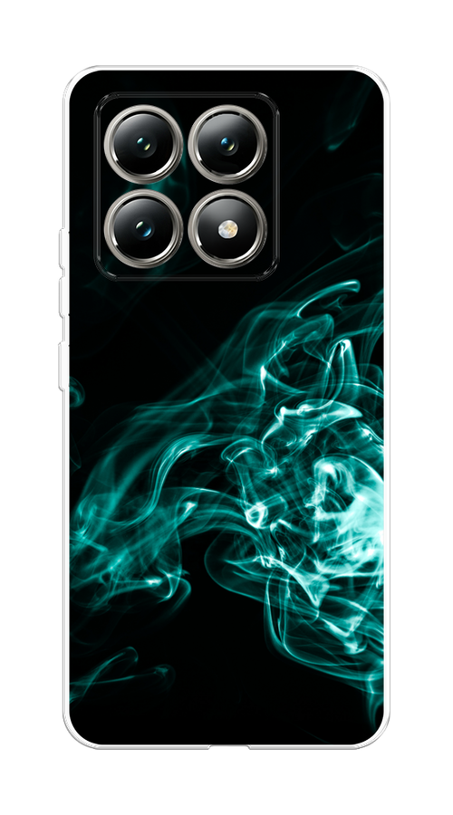 

Чехол на Xiaomi 14T "Дым", Бирюзовый;черный;голубой, 322850-1