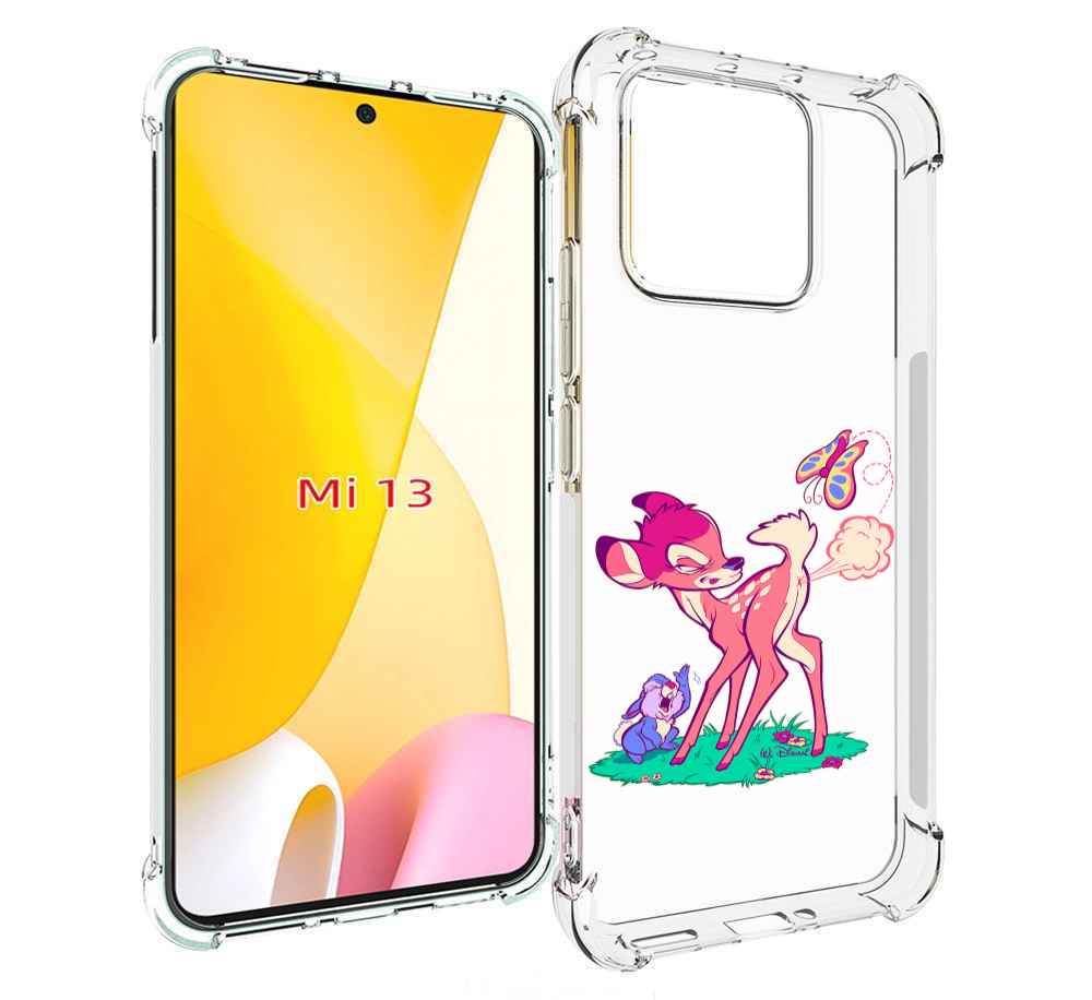 

Чехол MyPads смешной олененок для Xiaomi 13, Прозрачный, Tocco