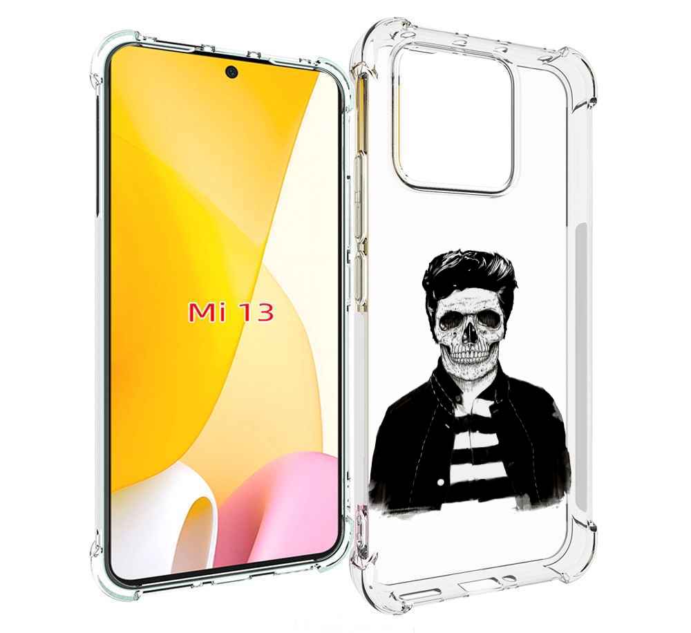 

Чехол MyPads скелет для Xiaomi 13, Прозрачный, Tocco