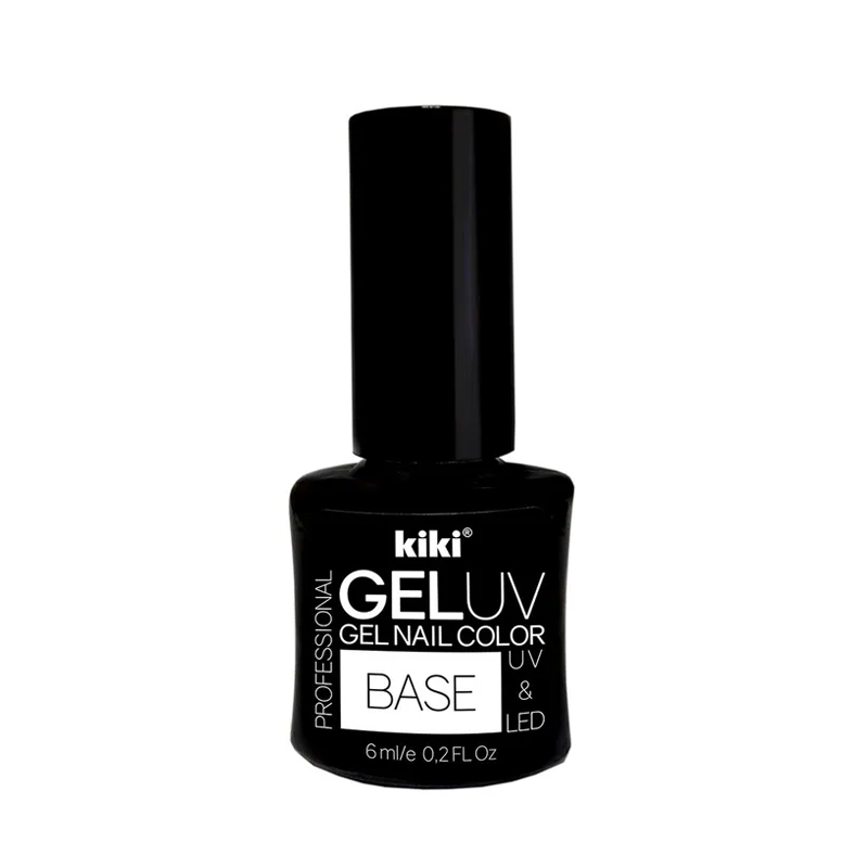 Каучуковая база для ногтей Kiki База Каучук Gel Uv&Led, 6 мл kiki лак для ногтей gel effect