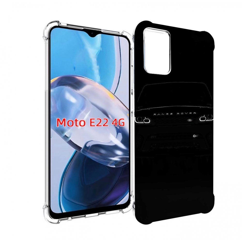 

Чехол MyPads Range-rover ренж ровер для Motorola Moto E22 4G / E22i 4G, Прозрачный, Tocco