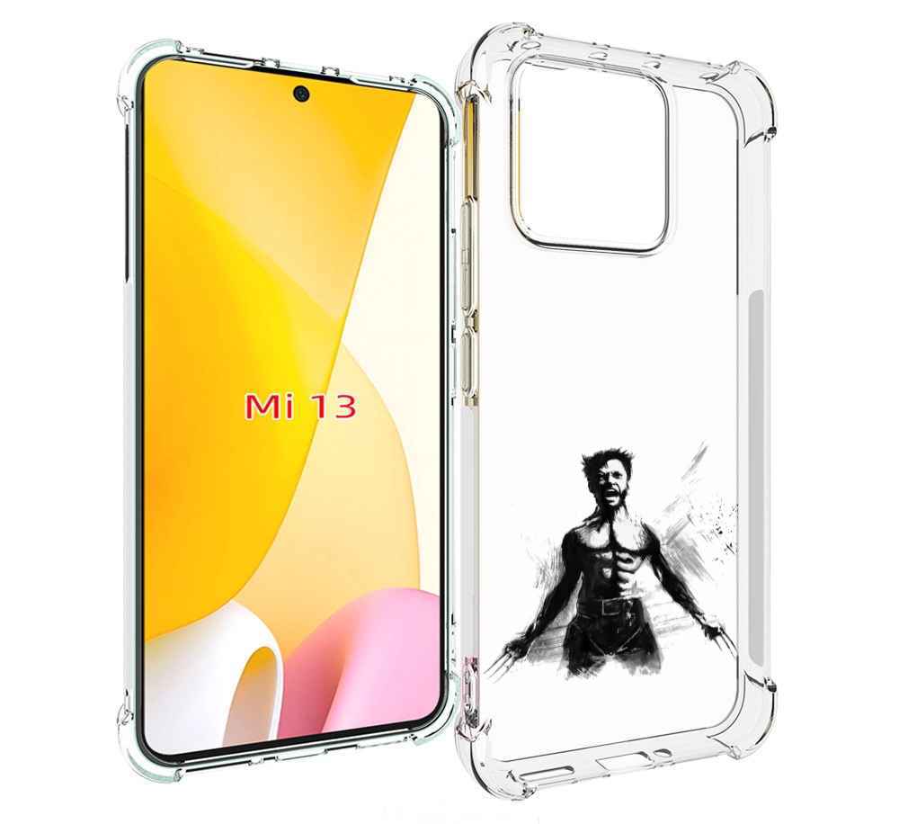 

Чехол MyPads росомаха для Xiaomi 13, Прозрачный, Tocco