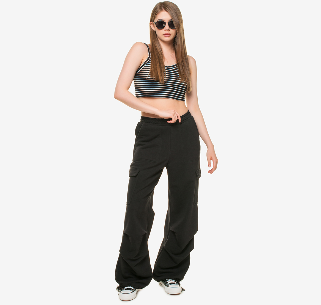 Спортивные брюки женские Marmalato 1089-004 черные M