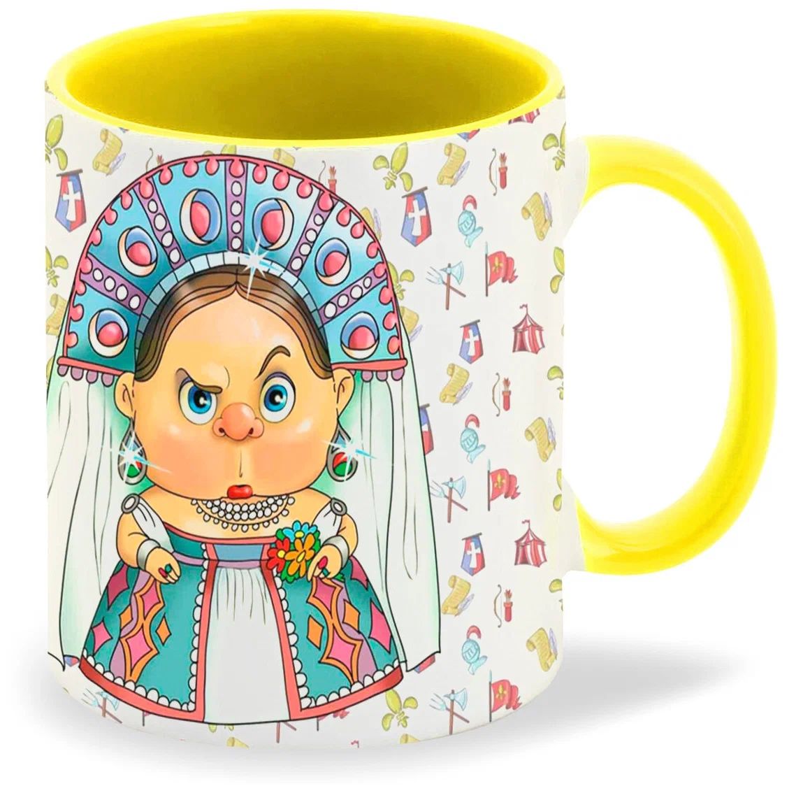 

Кружка CoolPodarok Бесит когда царскую свою натуру