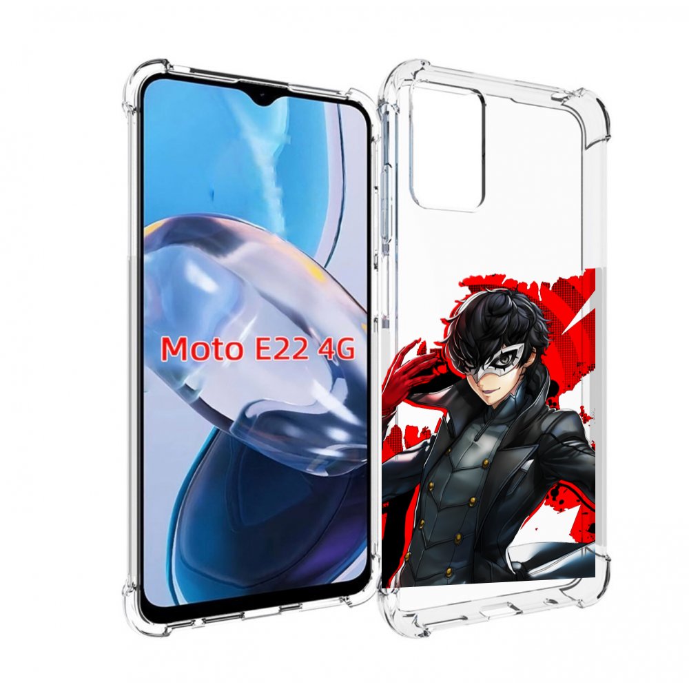 

Чехол MyPads Persona 5 для Motorola Moto E22 4G / E22i 4G, Прозрачный, Tocco