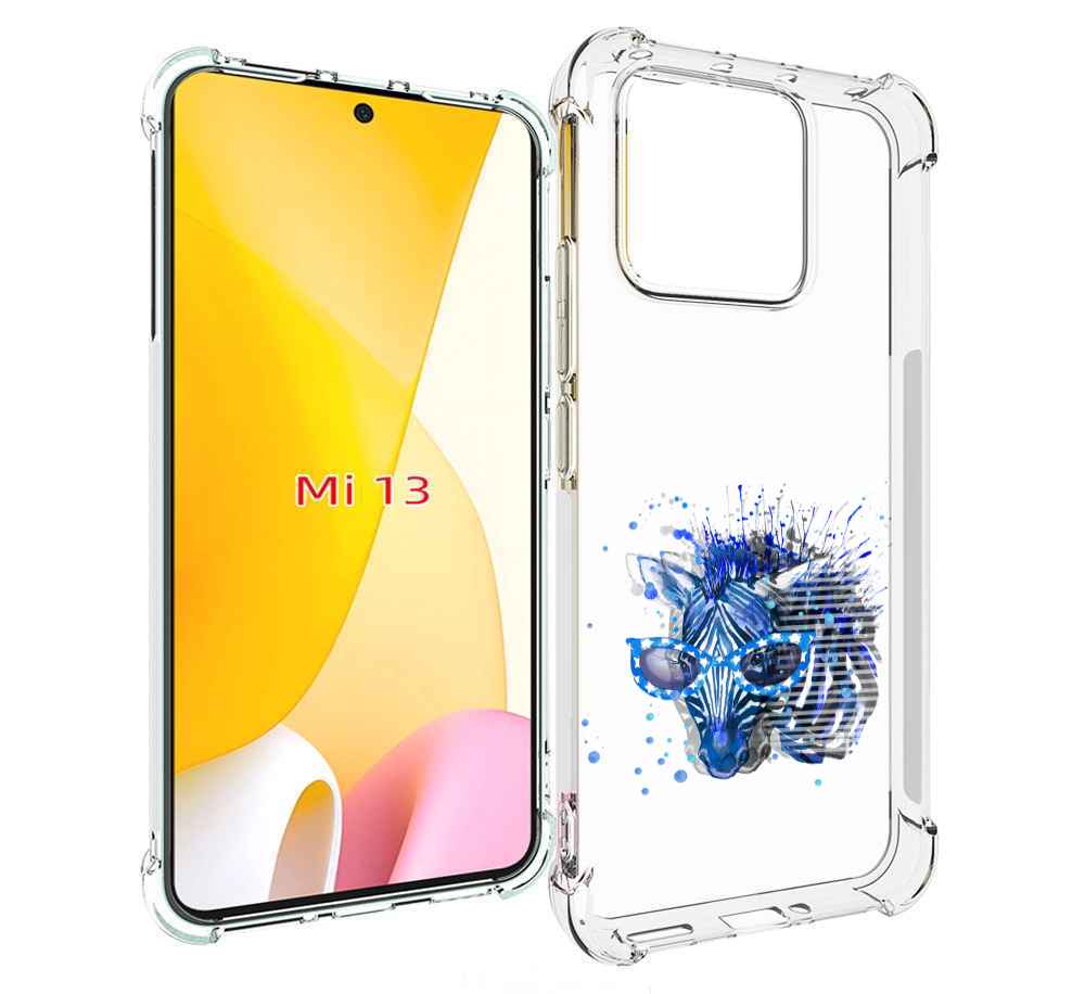 

Чехол MyPads расплывчатая зебра для Xiaomi 13, Прозрачный, Tocco
