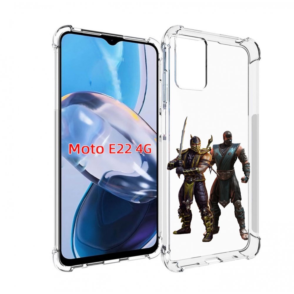 

Чехол MyPads Mortal-Kombat-1 для Motorola Moto E22 4G / E22i 4G, Прозрачный, Tocco