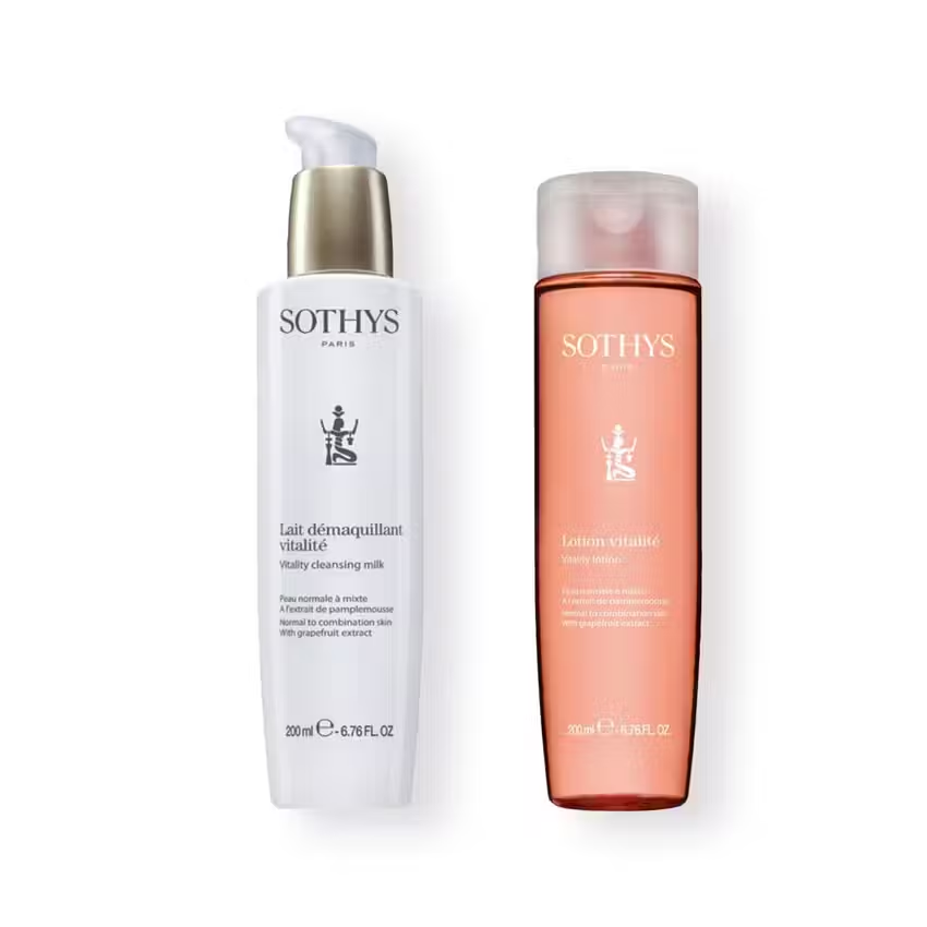 Набор Sothys для очищения кожи лица Bundle Clean 400 мл