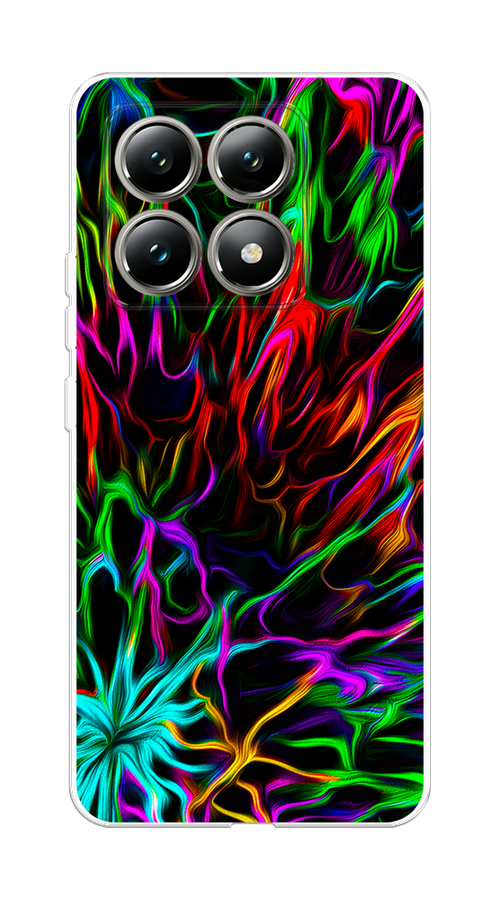 

Чехол на Xiaomi 14T "Разноцветные разводы", Голубой;зеленый;оранжевый, 322850-1