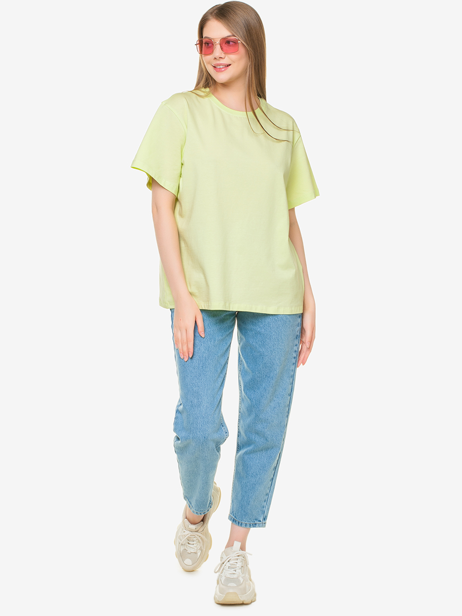 

Футболка женская Marmalato 1089-001 зеленая S, Зеленый, 1089-001