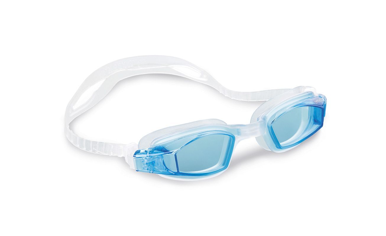 Очки для плавания Intex Free Style Sport 55682, голубые