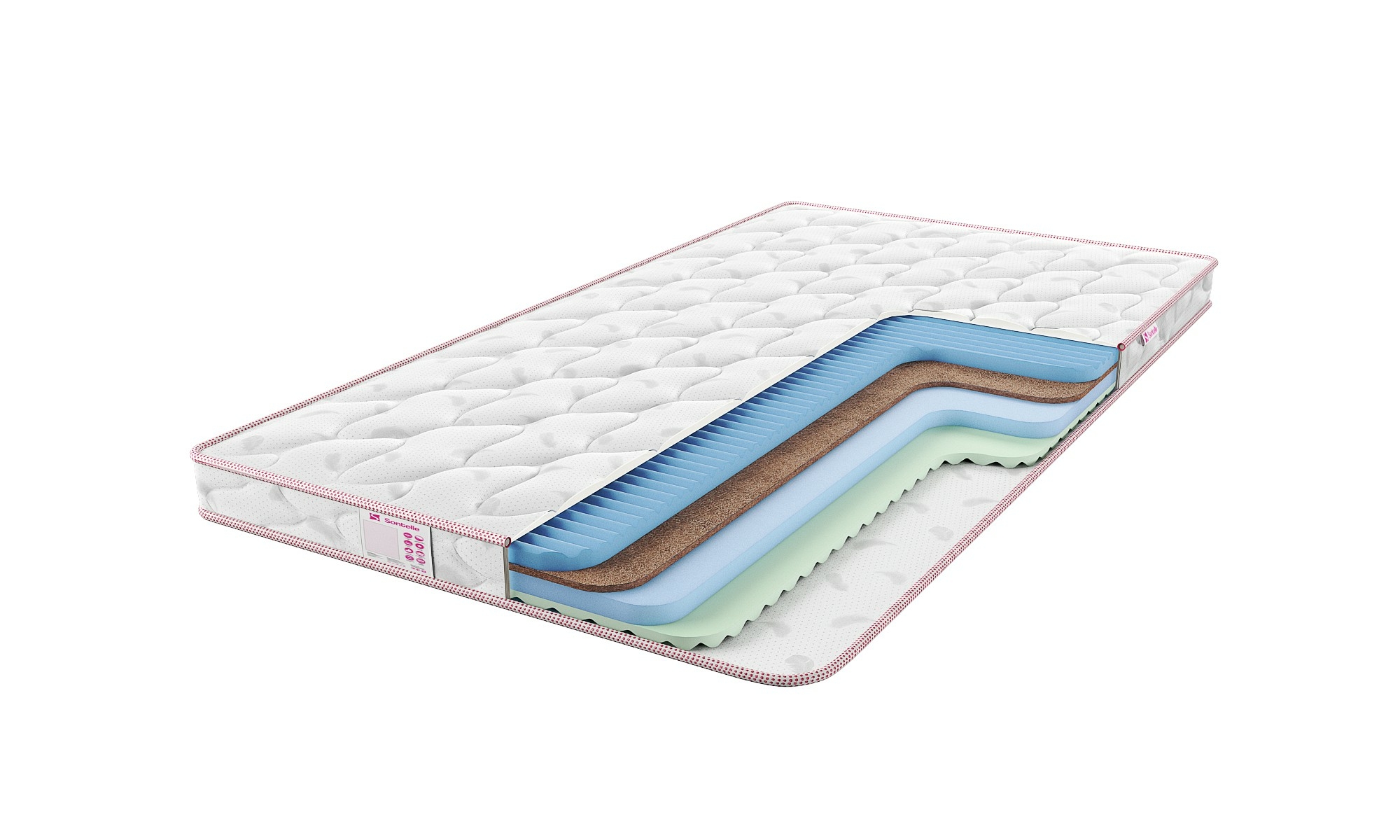 

Матрас Sontelle Libre Roll 10 Wave 190х205, Libre Roll 10 Wave