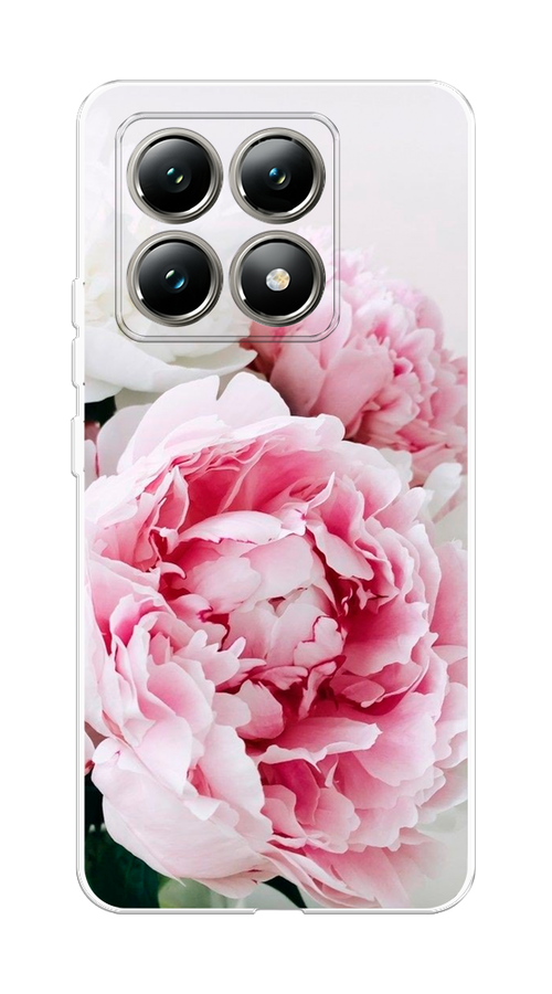 

Чехол на Xiaomi 14T "Розовые и белые пионы", Розовый;белый, 322850-1