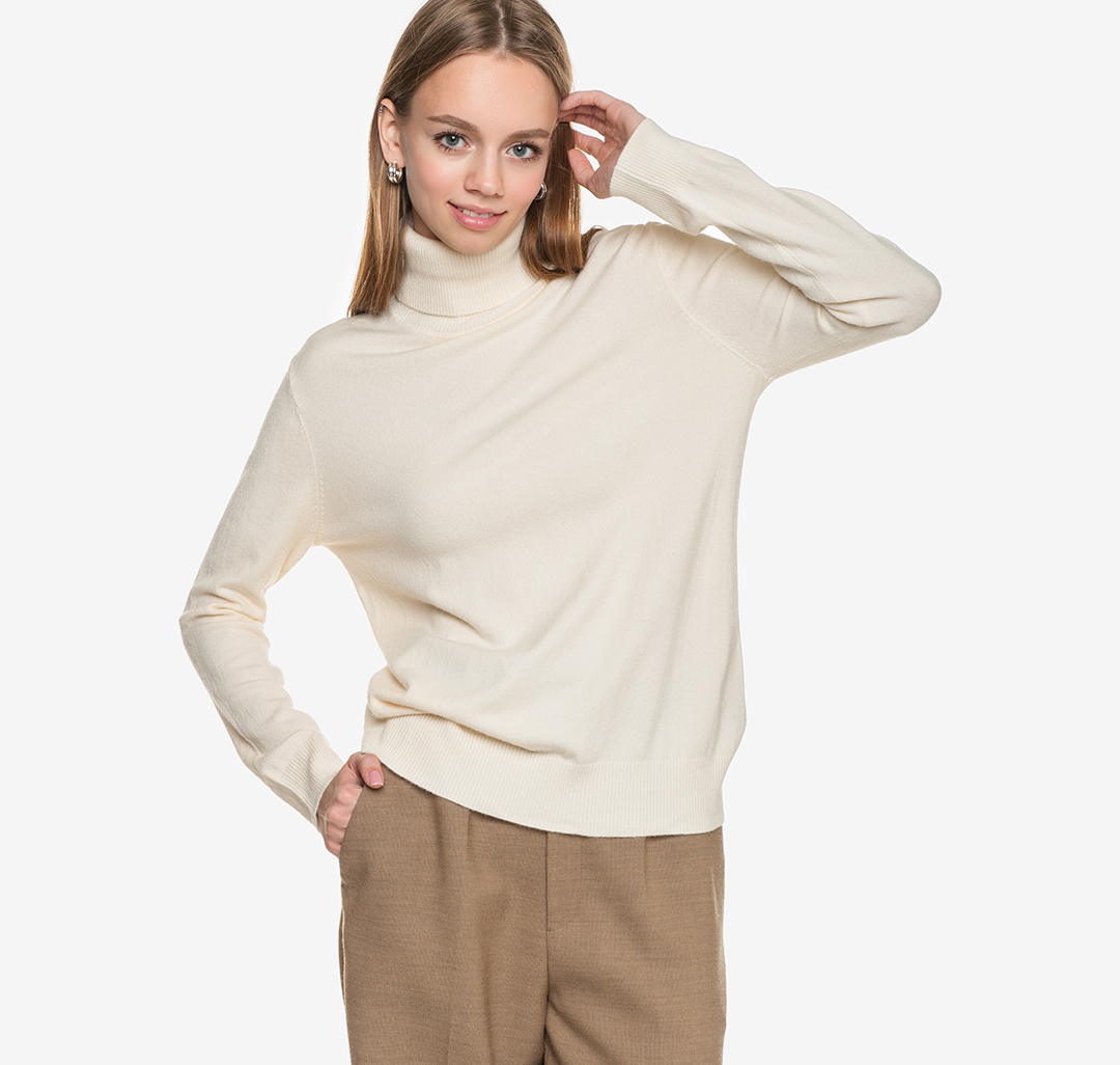 

Водолазка женская Marmalato 1082-001 бежевая XS/S, Бежевый, 1082-001