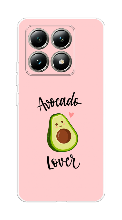 

Чехол на Xiaomi 14T "Avocado lover", Розовый;зеленый, 322850-1