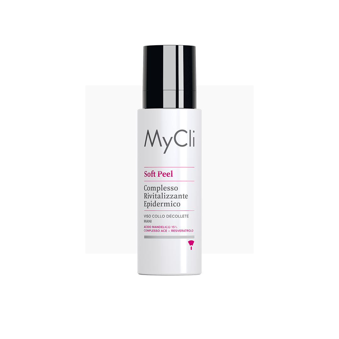 фото Мягкий миндальный пилинг для лица mycli soft peel epidermal revitalizing comlpex