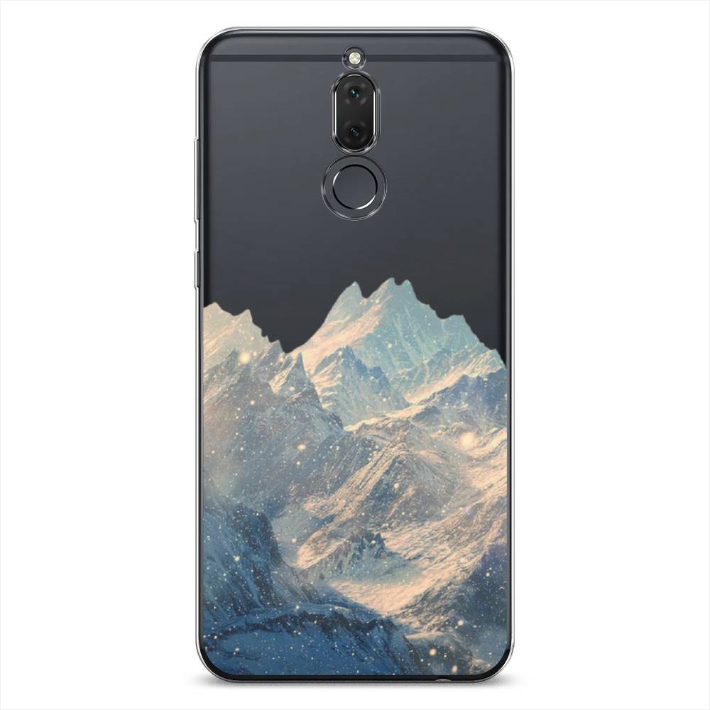 

Чехол Awog на Huawei Nova 2i/Mate 10 Lite "Горы арт 2", Серый, 6120550-10