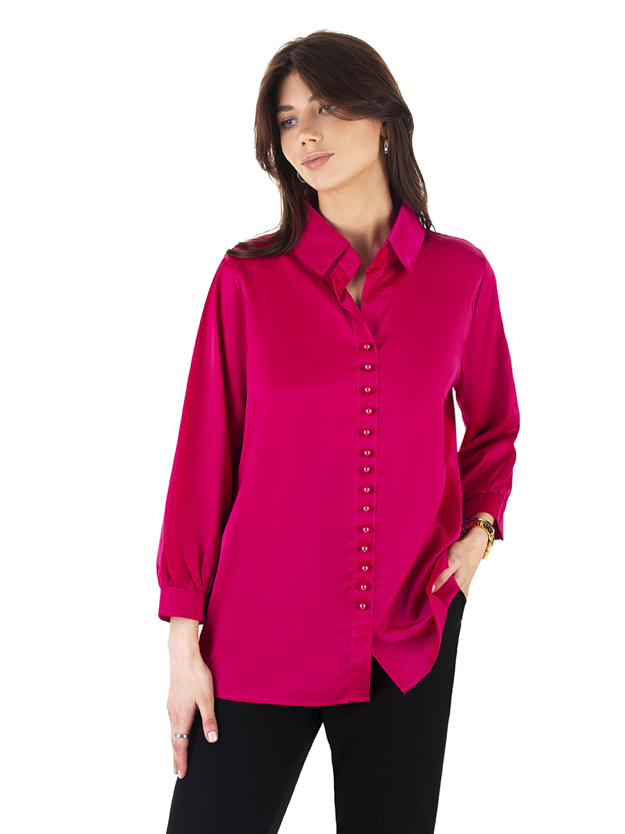 

Рубашка женская S-Family 234-114/ красная 48 RU, 234-114/