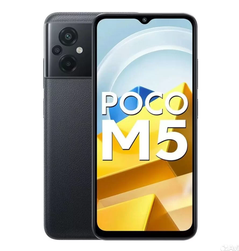 

Смартфон POCO M5 6/128 Гб, черный, M5