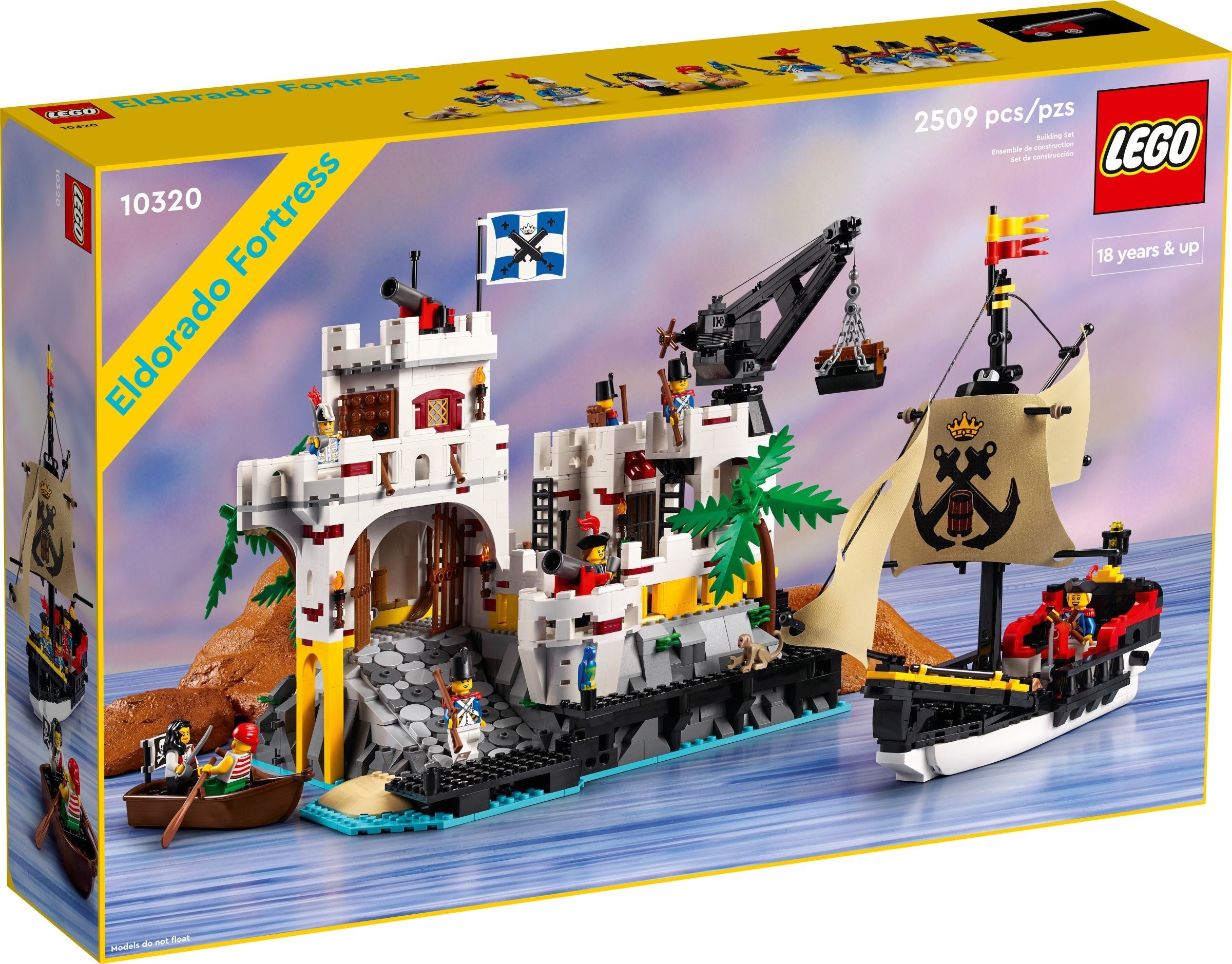 Конструктор LEGO ICONS Крепость Эльдорадо 10320 эльдорадо не награда