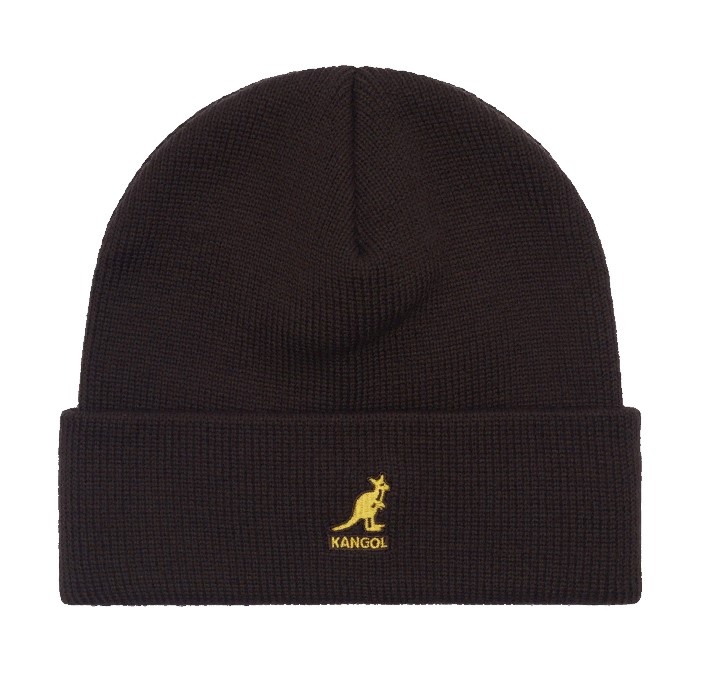 

Шапка бини унисекс Kangol Acrylic Cuff Pull-On, коричневый, Acrylic Cuff Pull-On