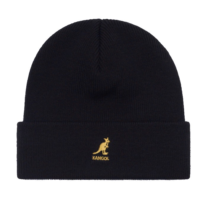 

Шапка бини унисекс Kangol Acrylic Cuff Pull-On, чёрный, Acrylic Cuff Pull-On
