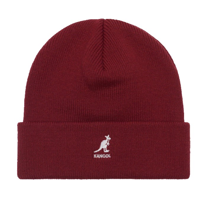 

Шапка бини унисекс Kangol Acrylic Cuff Pull-On, красный, Acrylic Cuff Pull-On
