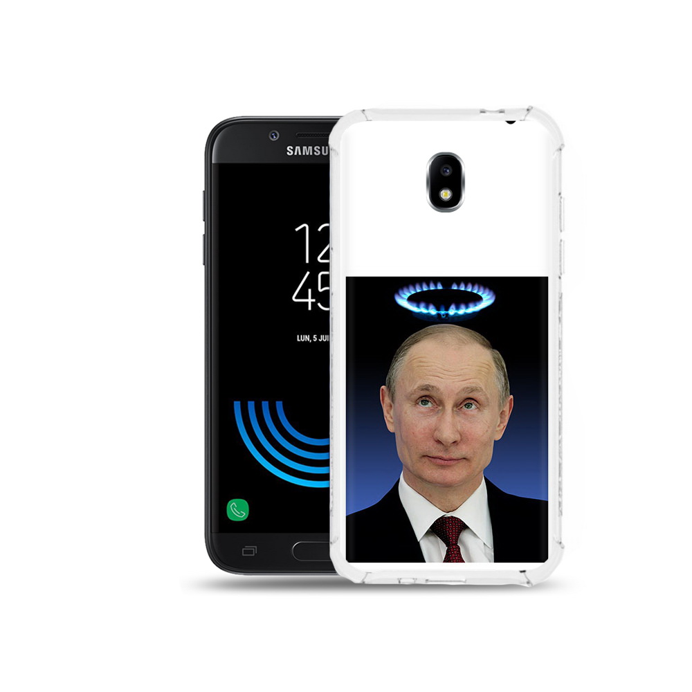 

Чехол MyPads Tocco для Samsung Galaxy J5 (2017) святой газ, Прозрачный, Tocco