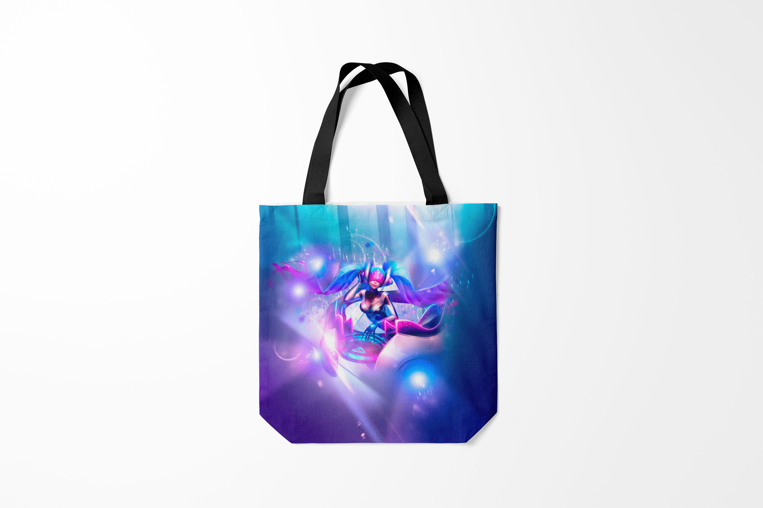 

Сумка шoппер унисекс Burnettie League Of Legends, синий, League Of Legends