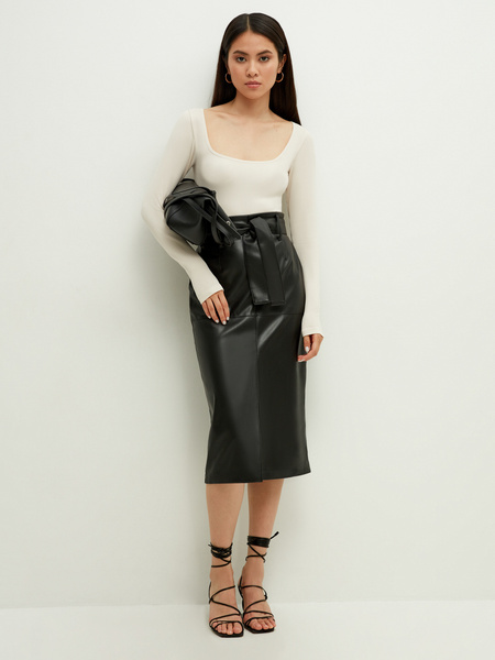

Юбка женская ZARINA 2369220220 черная XL, 2369220220