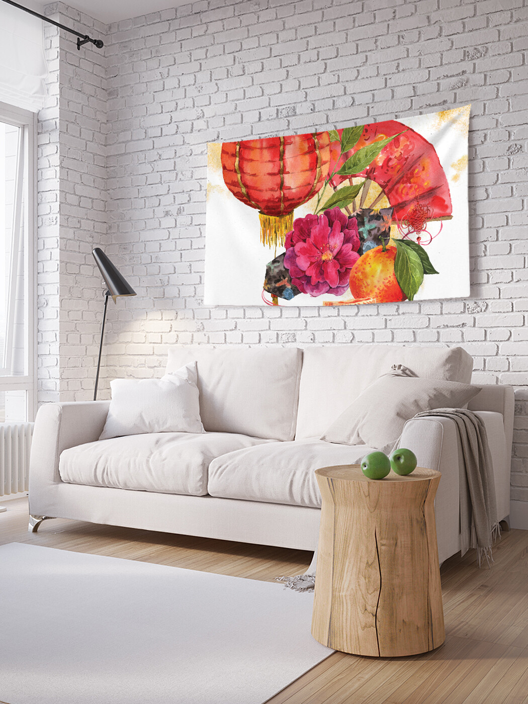 

Горизонтальное фотопанно JoyArty Китайский уют, из ткани, 100х150 см