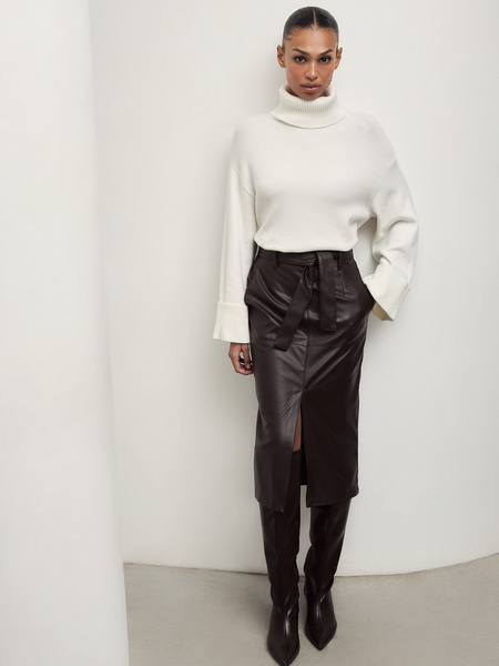 

Юбка женская ZARINA 2369220220 коричневая XS, 2369220220