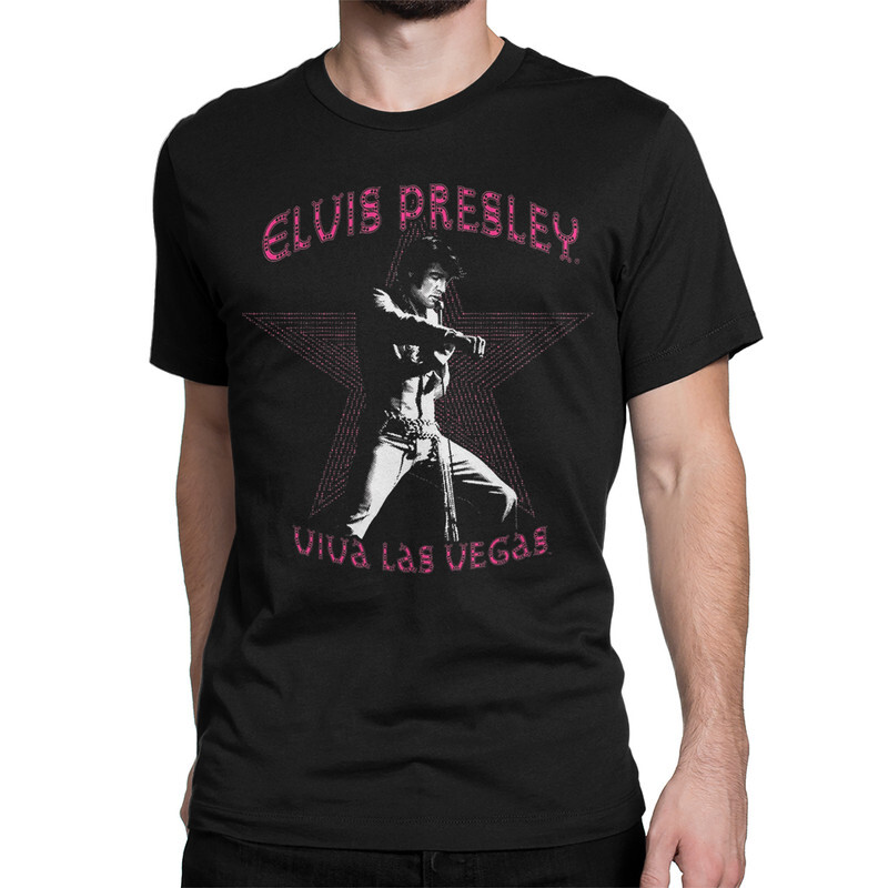

Футболка мужская Dream Shirts Элвис Пресли - Viva Las Vegas 556005222 черная 3XL, Элвис Пресли - Viva Las Vegas 556005222