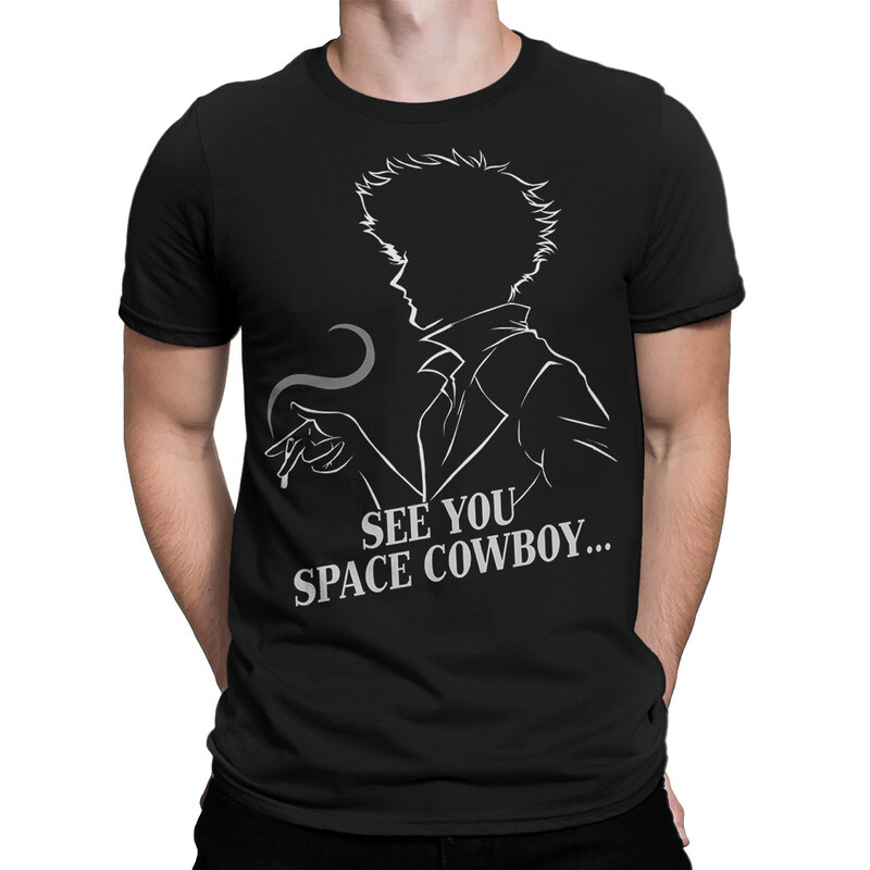 

Футболка мужская Dream Shirts Ковбой Бибоп - Спайк Шпигель 556002222 черная XL, Ковбой Бибоп - Спайк Шпигель 556002222