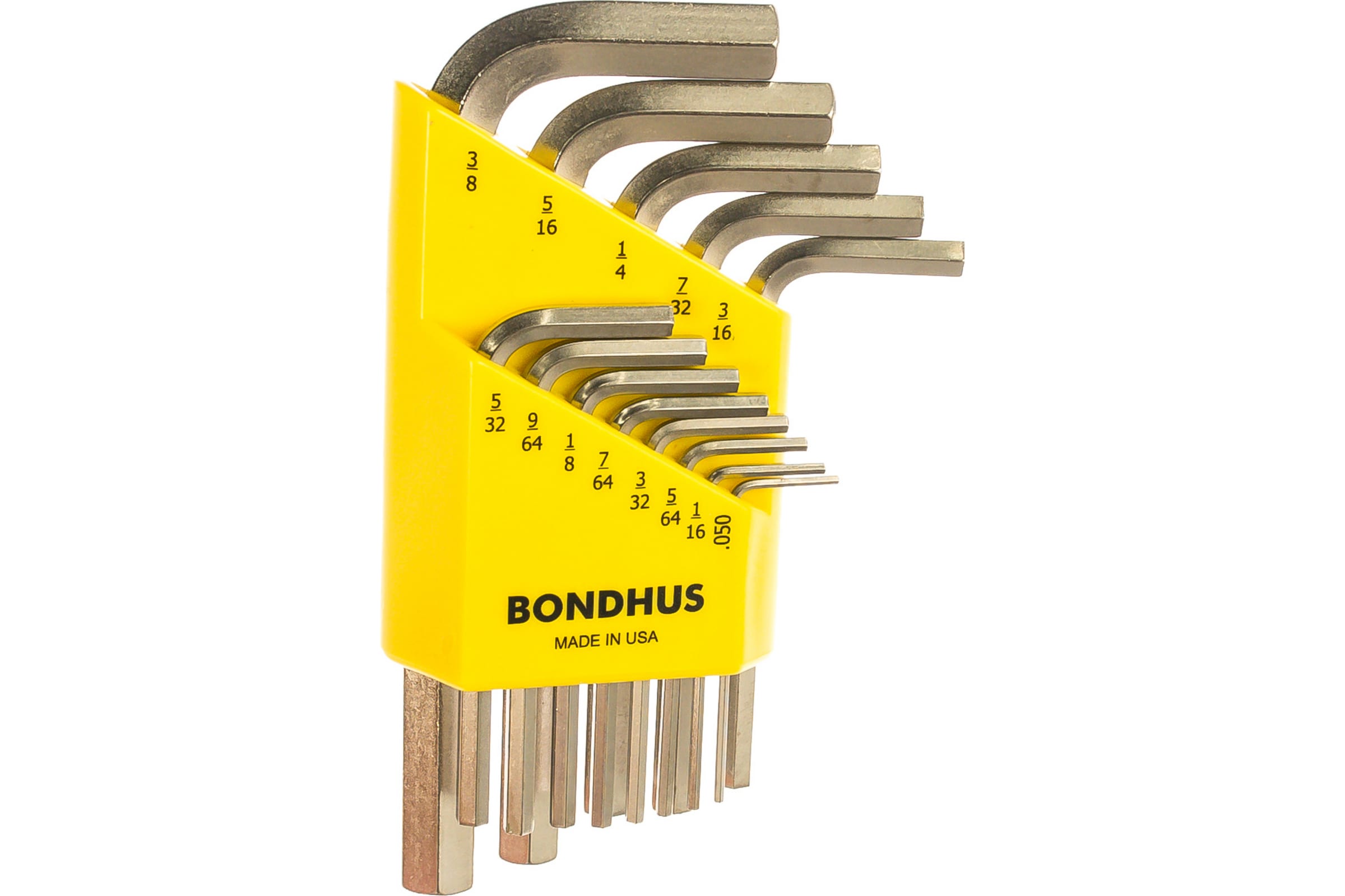 

BONDHUS Набор из 13 ключей дюймовых хромированных S .050-3/8" 16237