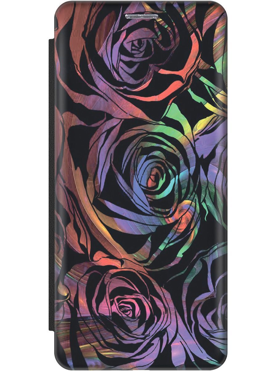 

Чехол на Samsung Galaxy S23 Ultra "Мрачные розы" черный, Фиолетовый;черный, 158357