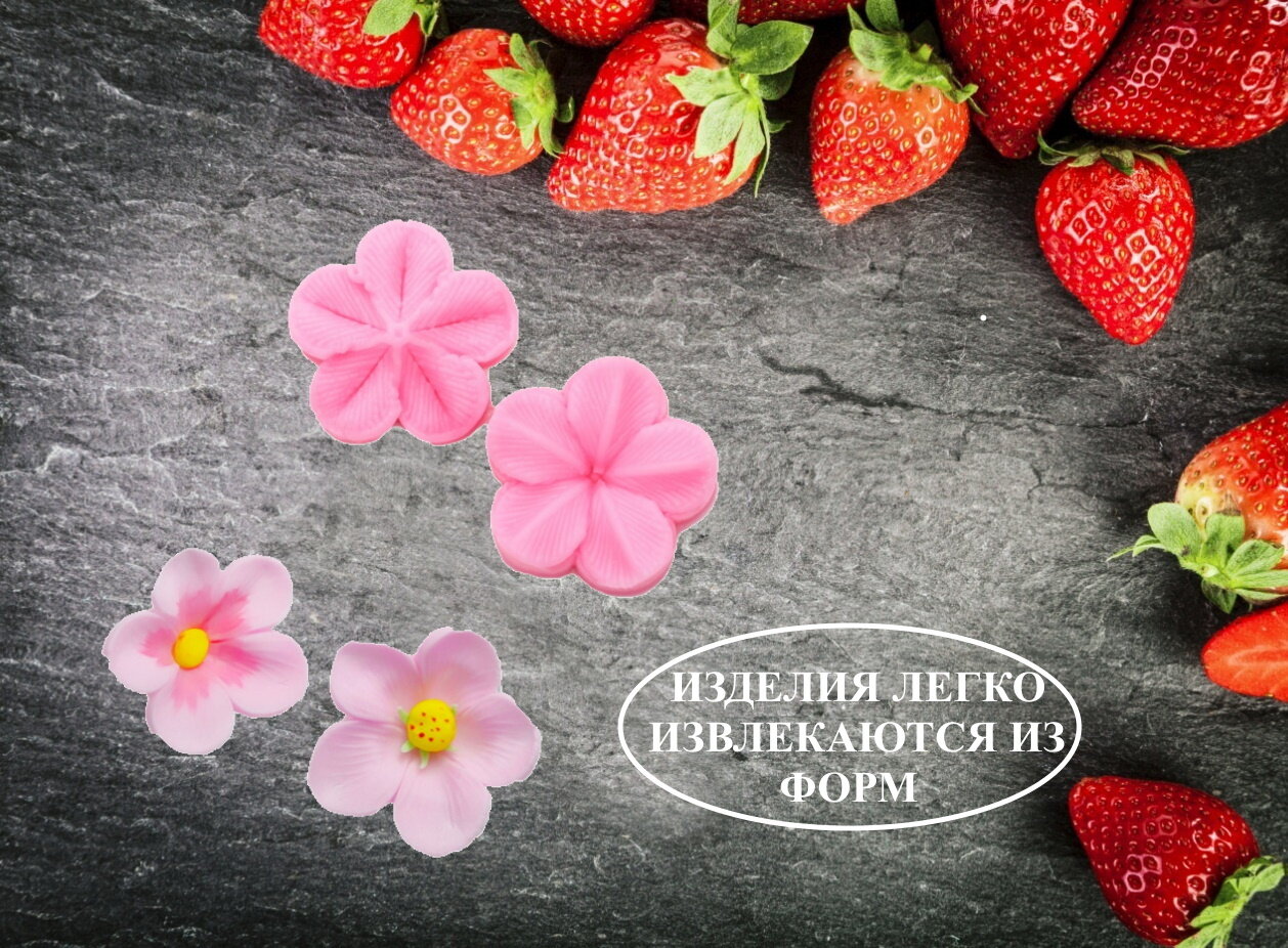 

Силиконовая форма для выпечки и декора Будет сладко, Розовый
