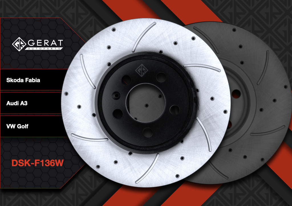 

Тормозной диск Gerat DSK-F136W (передний) Performance 2шт.
