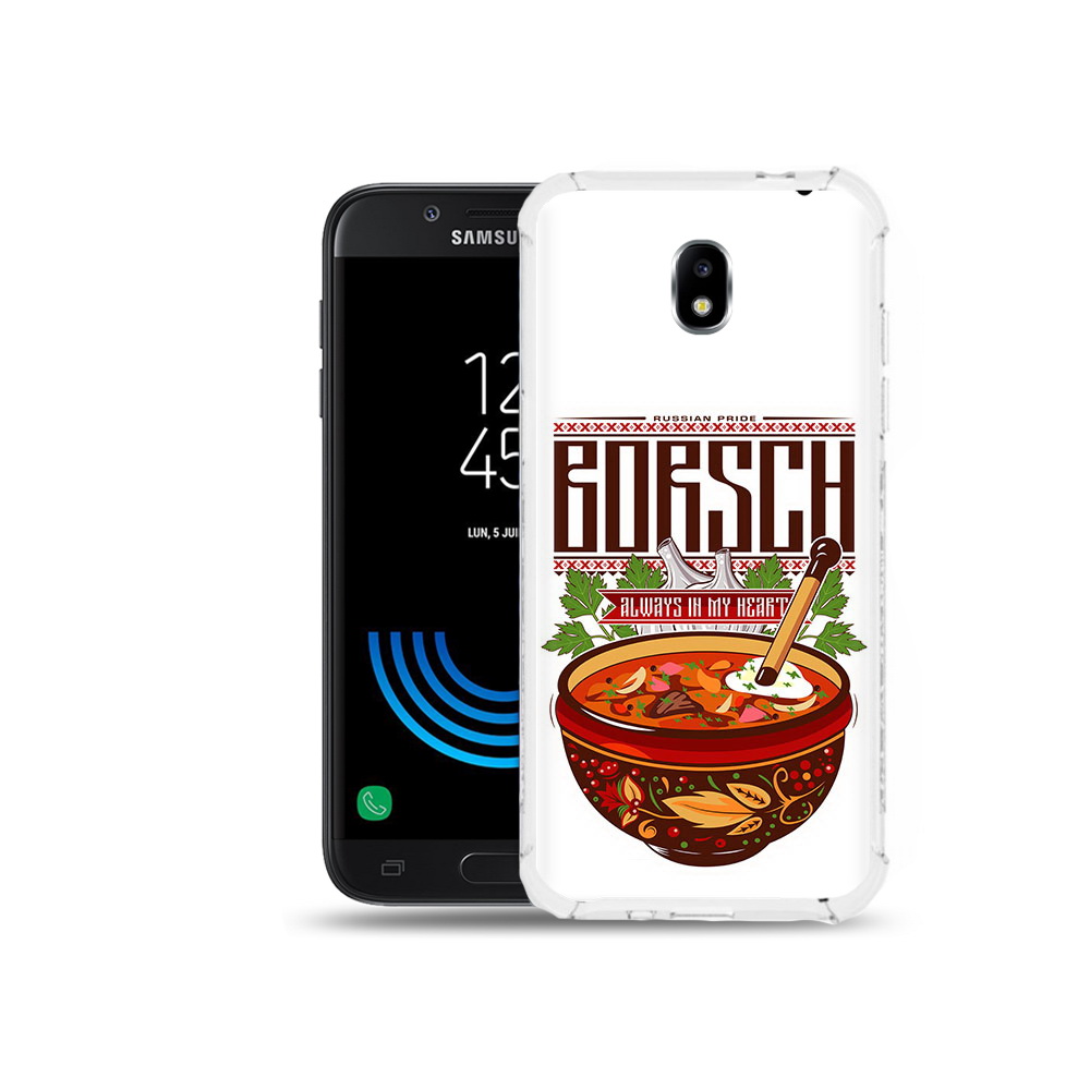 

Чехол MyPads Tocco для Samsung Galaxy J5 (2017) русский борщ, Прозрачный, Tocco