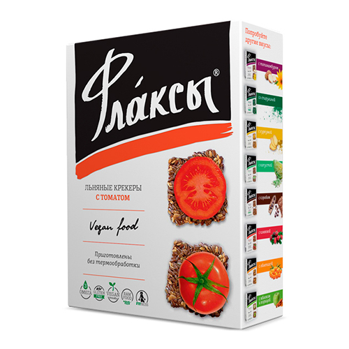 

Флаксы С Томатом Компас Здоровья 120 Г