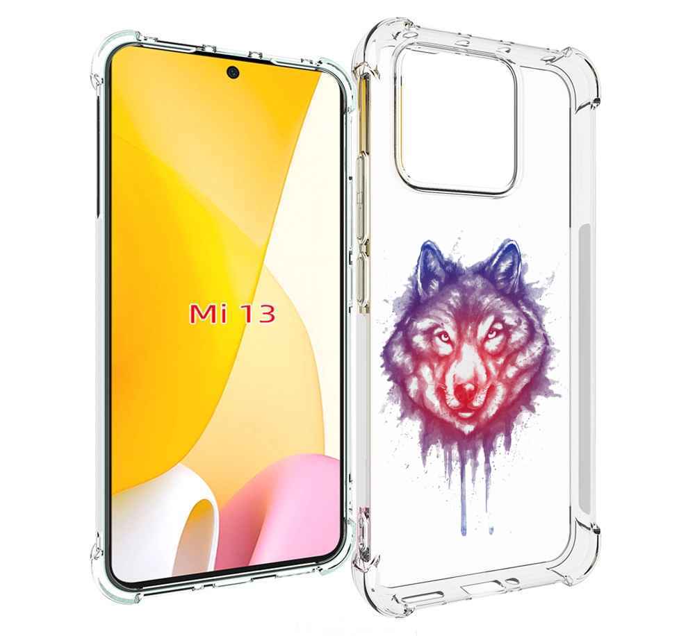 

Чехол MyPads пушистый волк для Xiaomi 13, Прозрачный, Tocco