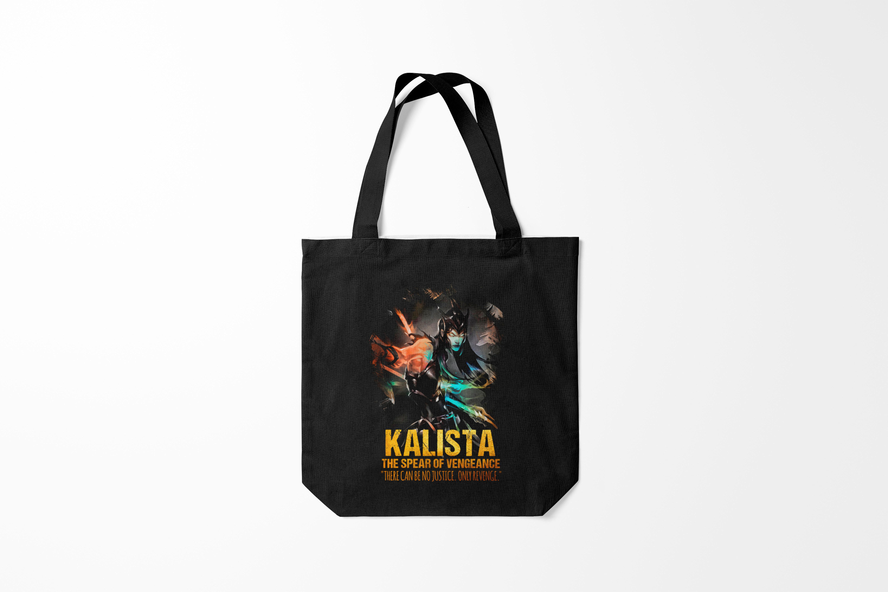 

Сумка шoппер унисекс Burnettie League Of Legends Kalista, черный, League Of Legends Kalista