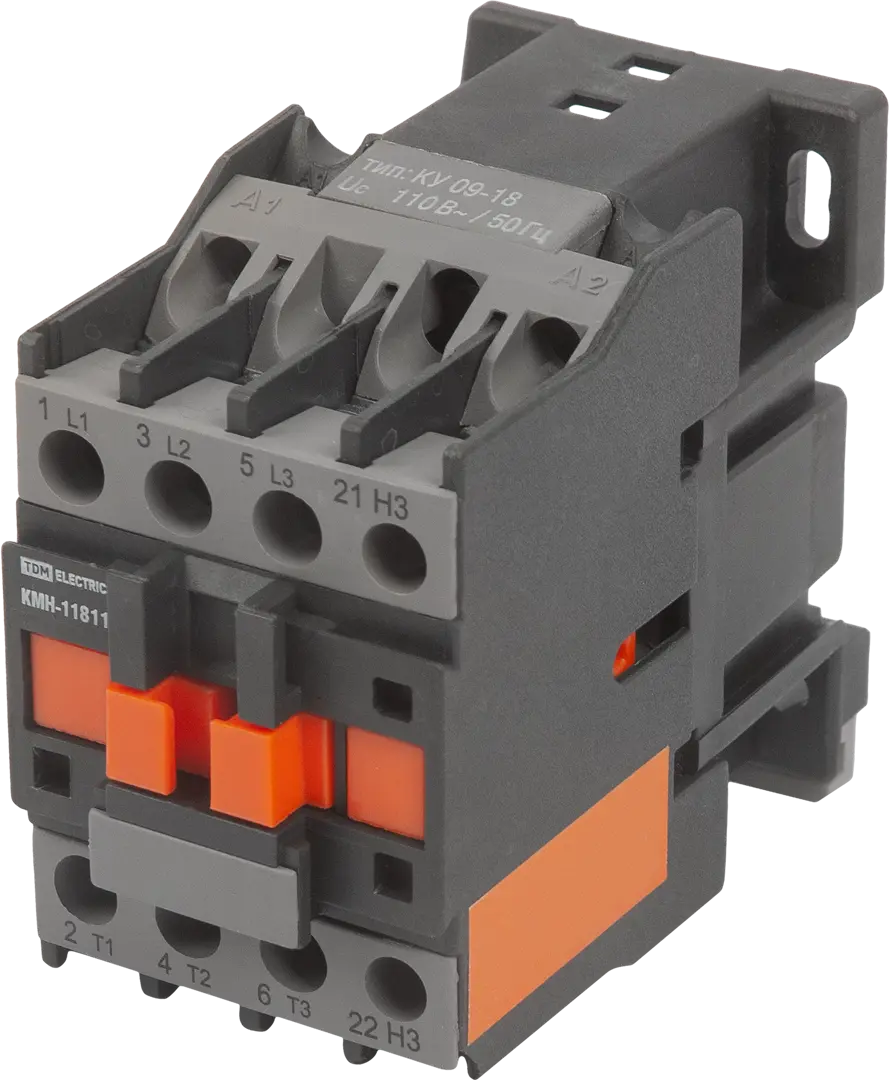 

Контактор TDM Electric КМН-11811 18 А 110 В/АС3 1НЗ