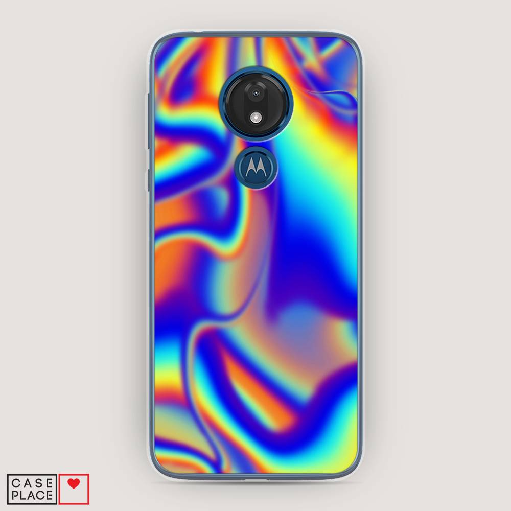 

Чехол для Motorola Moto G7 "Яркая голограмма", Разноцветный, 241150-3