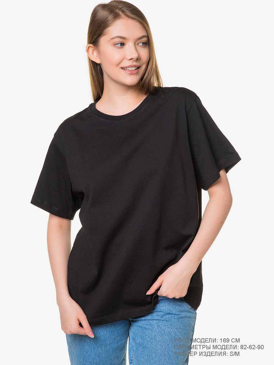 

Футболка женская Marmalato 1047-020 черная S/M, Черный, 1047-020