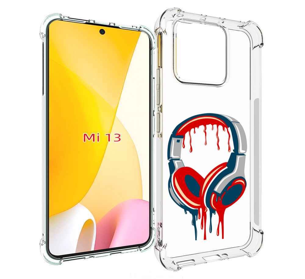 

Чехол MyPads не делай громко для Xiaomi 13, Прозрачный, Tocco